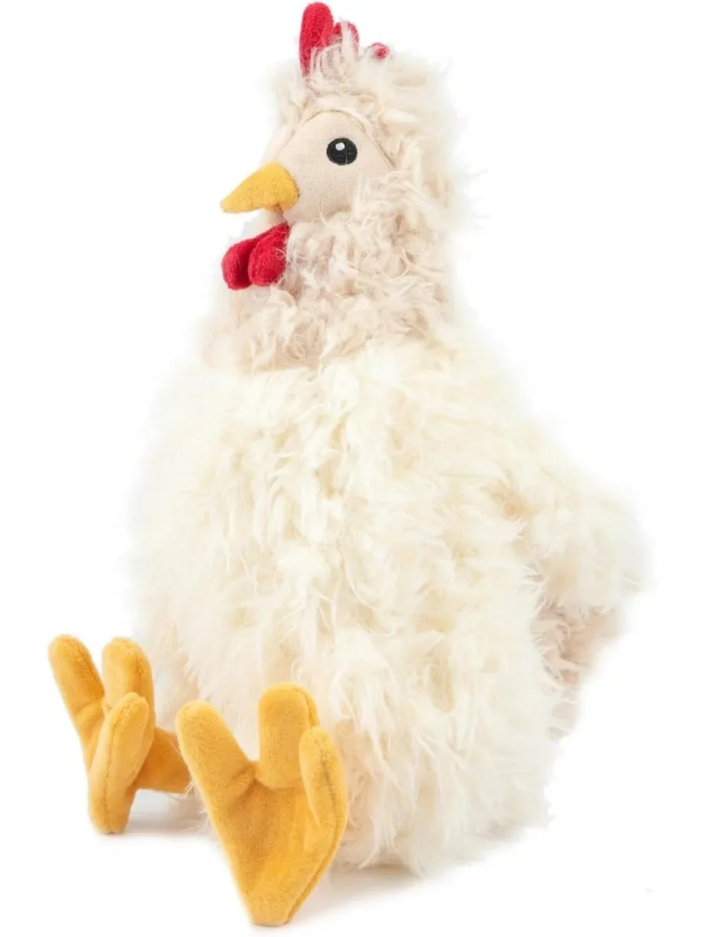 Interactive Squeaky Dog Chew Toy - Crinkle Chicken for Small, Medium & Large